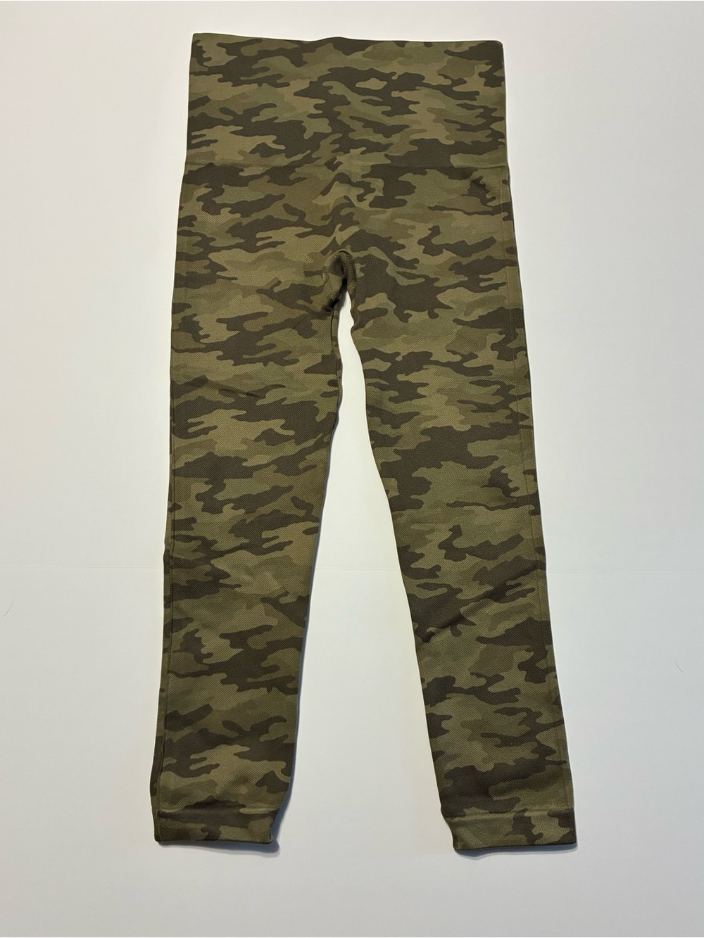 Spanx Camo Stretch Leggings  - Olive Green